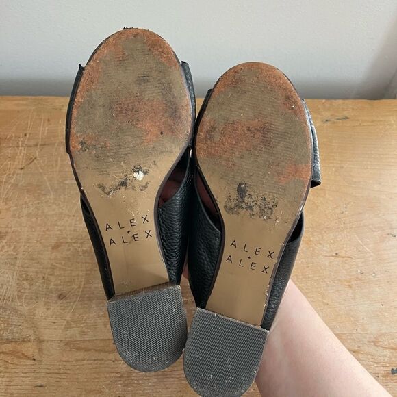 Alex + Alex Leather Mule Sandals 6.5 - Picture 7 of 7